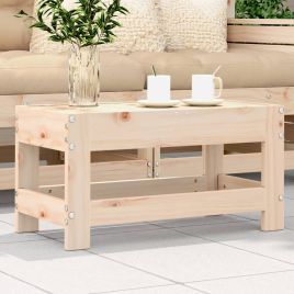 PLRLOFT Garden Footstool 62x30x32 cm Solid Wood - Pine