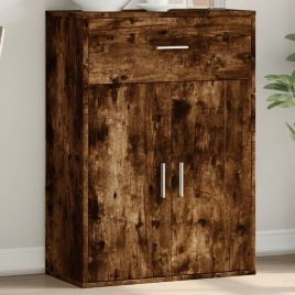 Sideboard Smoked Oak 60x30x84 cm Engineered Wood