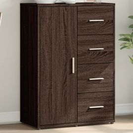 Sideboard Brown Oak 60x31x84 cm Engineered Wood