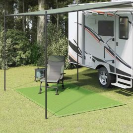 HORIDG Tent Carpet Light 250x300 cm HDPE - Green
