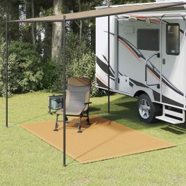 FLECOVE Tent Carpet Sand 250x300 cm HDPE
