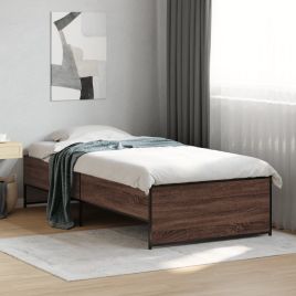 Bedframe Brown Oak 75x190cm Small Single