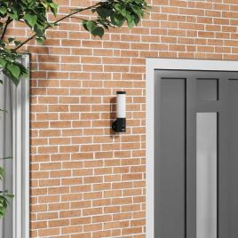 TONGLEN Outdoor Wall Light 12x7.5x29 cm Stainless Steel - Black
