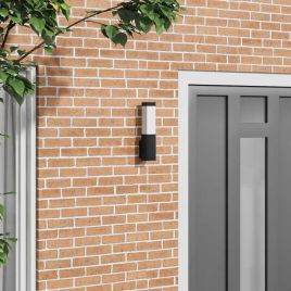 TONGLEN Outdoor Wall Light 10.5x6x33 cm - Black