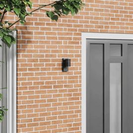 TONGLEN Outdoor Wall Light 6.5x10.5x16 cm - Black