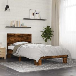 Bedframe Smoked Oak 90x200cm