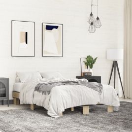 Bedframe Sonoma Oak 120x200cm