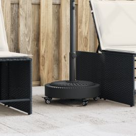 Parasol Base with Wheels for 38 / 48 mm Poles 27 kg Round