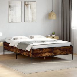 Bedframe Smoked Oak 150x200cm King Size