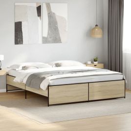 Bedframe Sonoma Oak 200x200cm