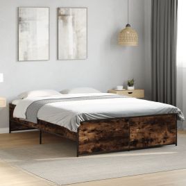 Bedframe Smoked Oak 120x190cm Small Double