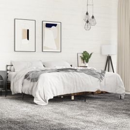 Bedframe Smoked Oak 180x200cm Super King