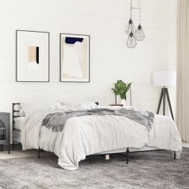 Bedframe Grey Sonoma 140x190cm