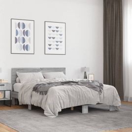 Bedframe Grey Sonoma 120x200cm