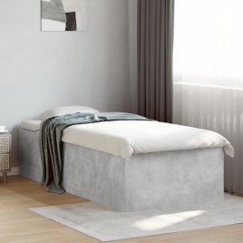 Bedframe Concrete Grey 75x190cm Small Single