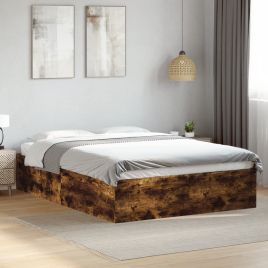 Bedframe Smoked Oak 120x200cm