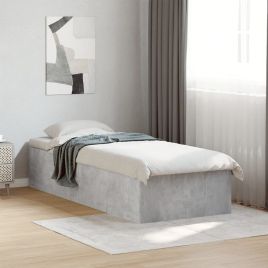 Bedframe Concrete Grey 100x200cm