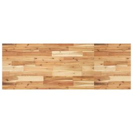 Desk Top Oil Finished 140x50x2 cm Solid Wood Acacia