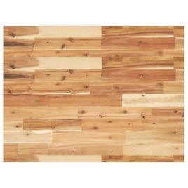 Desk Top Oil Finished 80x60x2 cm Solid Wood Acacia