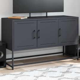 TV Cabinet Anthracite 100.5x39x60.5 cm Steel
