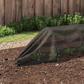 NAVALE Netting Tunnel 300x50x48.5 cm and Polyethylene Steel - Black