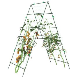 NAVALE Garden Trellis for Climbing Plants A-Frame 99x90x175.5 cm Steel
