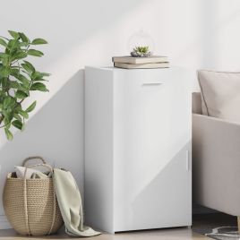 Sideboard White 50x42.5x93 cm Engineered Wood - vid-846292