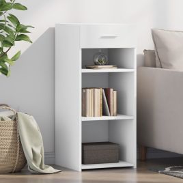 Sideboard White 40x42.5x93 cm Engineered Wood