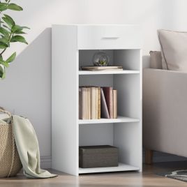 Sideboard White 45x42.5x93 cm Engineered Wood
