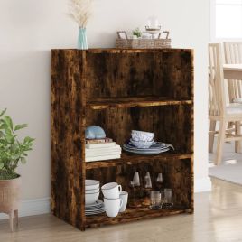 Sideboard Smoked Oak 70x41x93 cm Engineered Wood