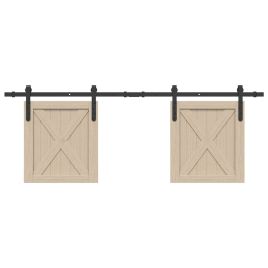 Sliding Cabinet Door Kit 152 cm Carbon Steel