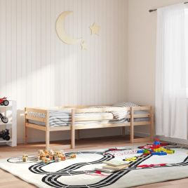 Kids Bedframe 75x190cm Small Single Solid Wood Pine