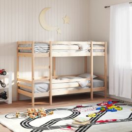 Bunkbed 90x190cm Single Solid Wood Pine