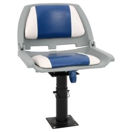 Boat Seat with Pedestal Height Adjustable 360degree Rotatable