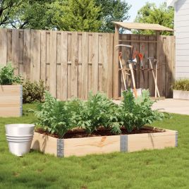 Garden Planter 150x100 cm Solid Wood Pine