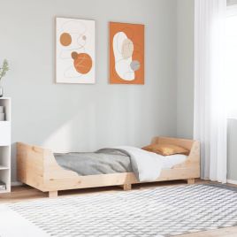 Bedframe 75x190cm Small Single Solid Wood Pine