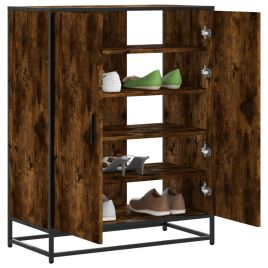 KOHINEX Medium Shoe Cabinet Smoked Oak