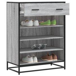 KOHINEX Medium Shoe Cabinet Grey Sonoma