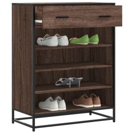 KOHINEX Medium Shoe Cabinet Brown Oak