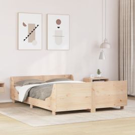 Bedframe 160x200cm Solid Wood Pine