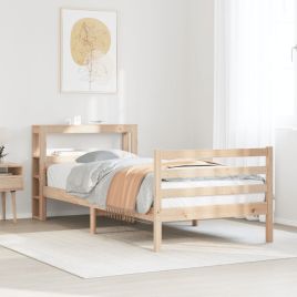 Bedframe with Headboard 100x200cm