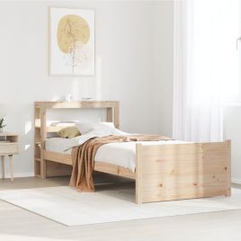 Bedframe with Headboard 75x190cm Small Single