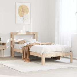Bedframe with Headboard 75x190cm Small Single