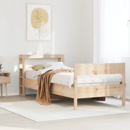 Bedframe 75x190cm Small Single Solid Wood Pine