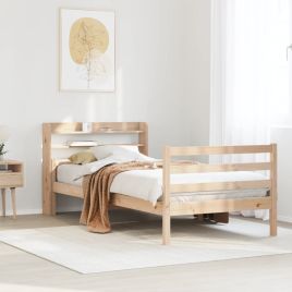Bedframe with Headboard 100x200cm