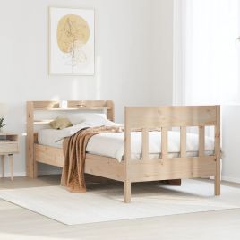 Bedframe 75x190cm Small Single Solid Wood Pine