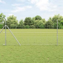 Field Fence 1.2x25 m Galvanized Steel