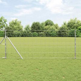 Field Fence 1x50 m Galvanised Steel