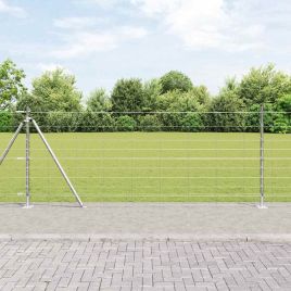 Field Fence 1x25 m Galvanized Steel
