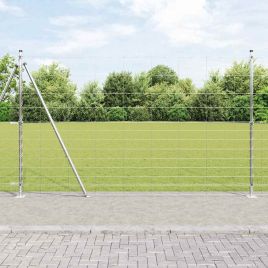 Field Fence 1.5x50 m Galvanised Steel